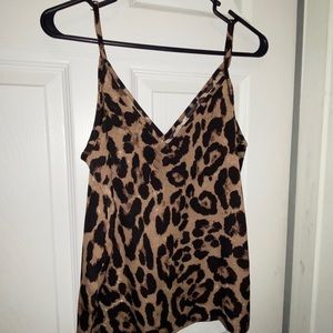 SHEIN cheetah tank top